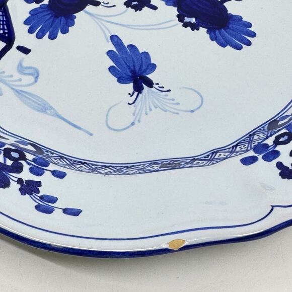 Vintage 70's TIFFANY & CO Ginori 1735 Blue Oriente Italiano Albus Dinner Plate - Picture 7 of 7